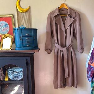 Classic Tan Trench Coat